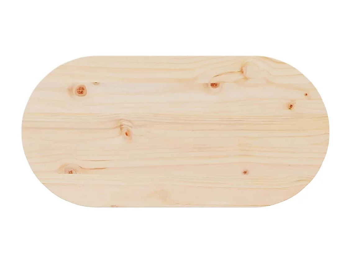 Mesa de Café Natural 80 x 39.5 x 35 cm Madera maciza de Pino