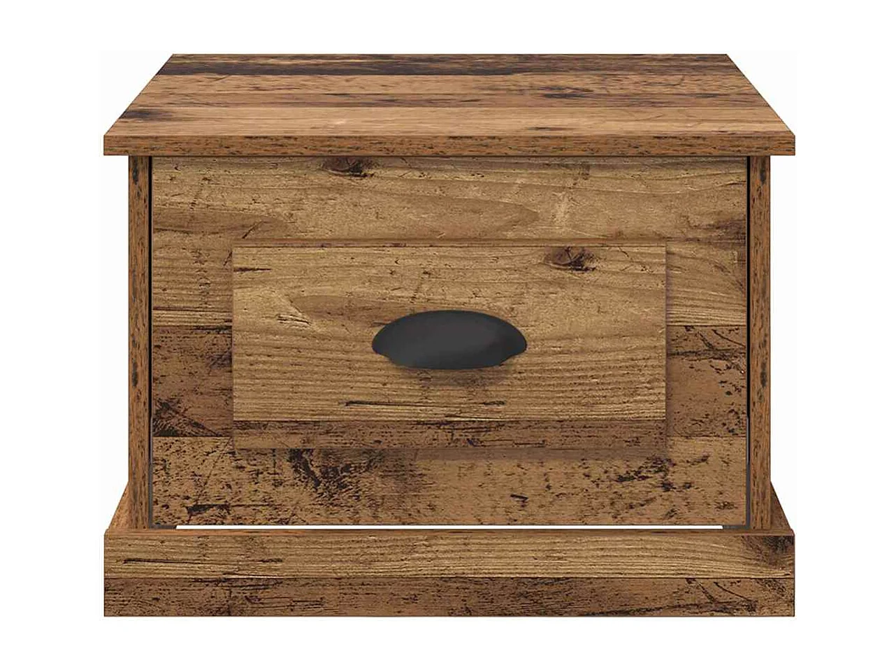 Table basse Bois ancien 50 x 50 x 35 cm Bois d'ingénierie