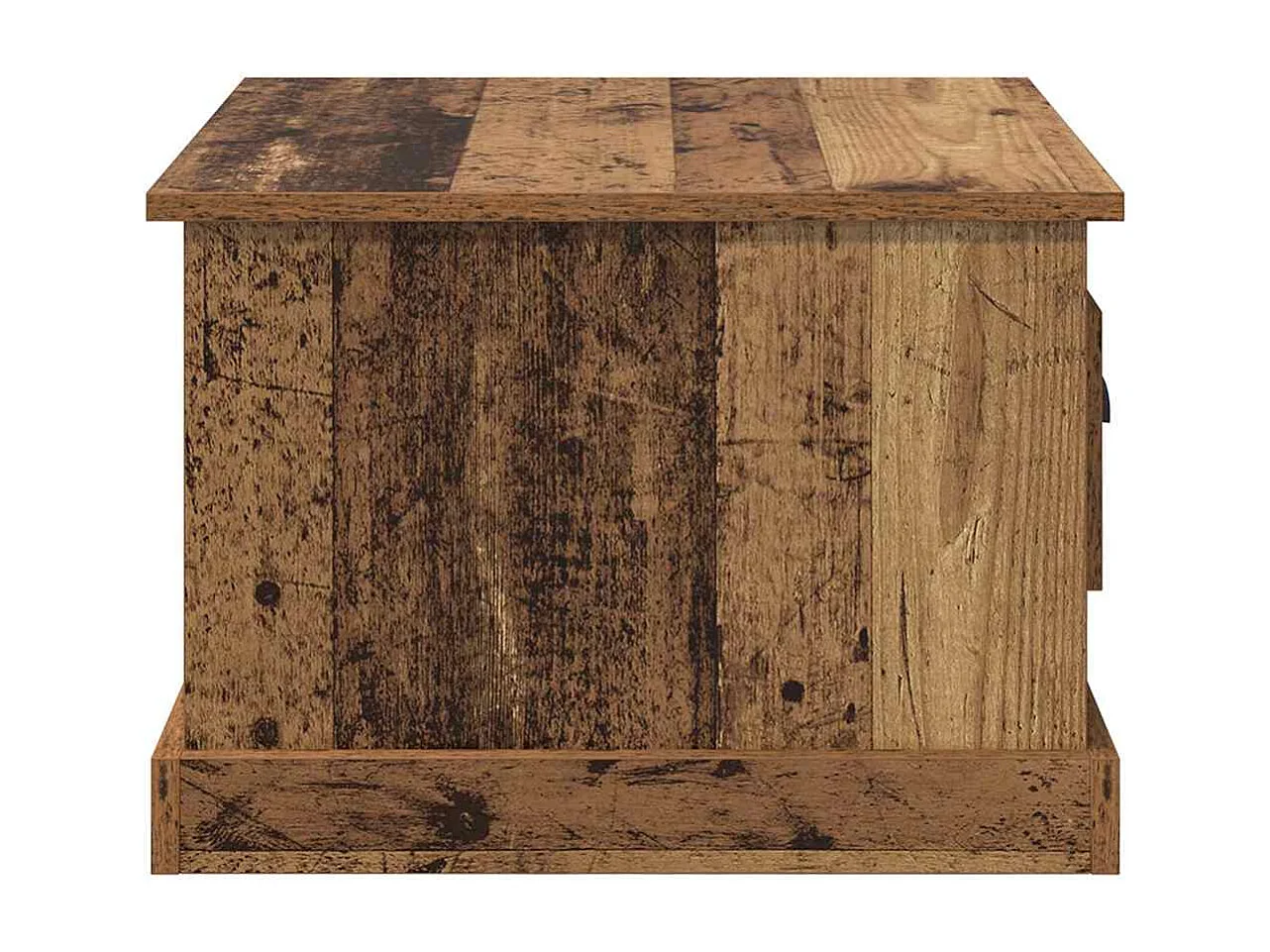 Table basse Bois ancien 50 x 50 x 35 cm Bois d'ingénierie