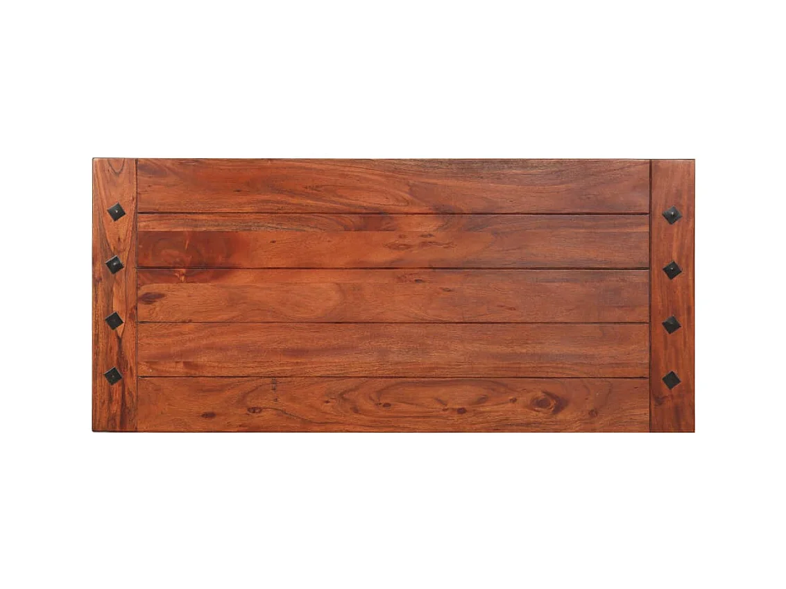 Mesa de centro 110x50x35 cm madeira de acácia maciça