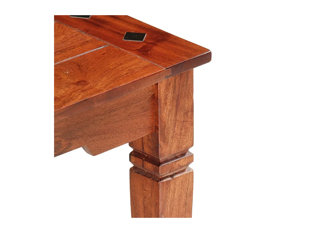 Mesa de centro 110x50x35 cm madeira de acácia maciça