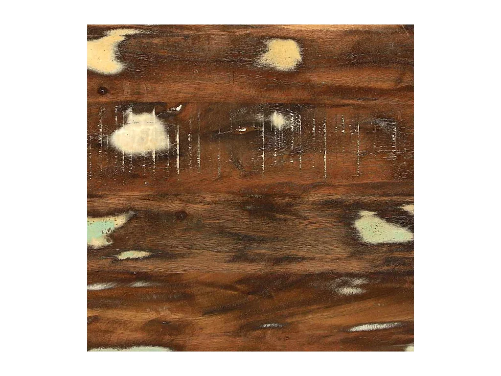 Table basse Multicolore bois de récupération massif