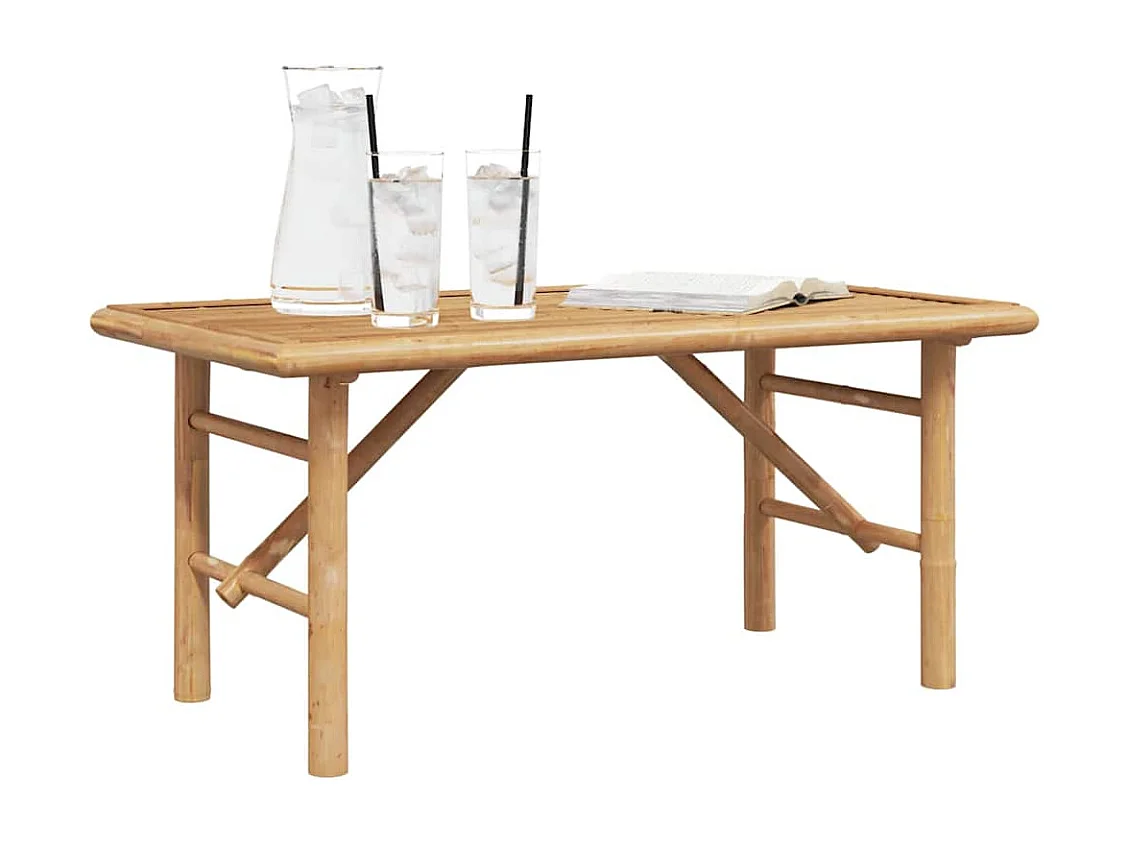 Salontafel Bruin 90 x 50 x 43 cm Bamboe