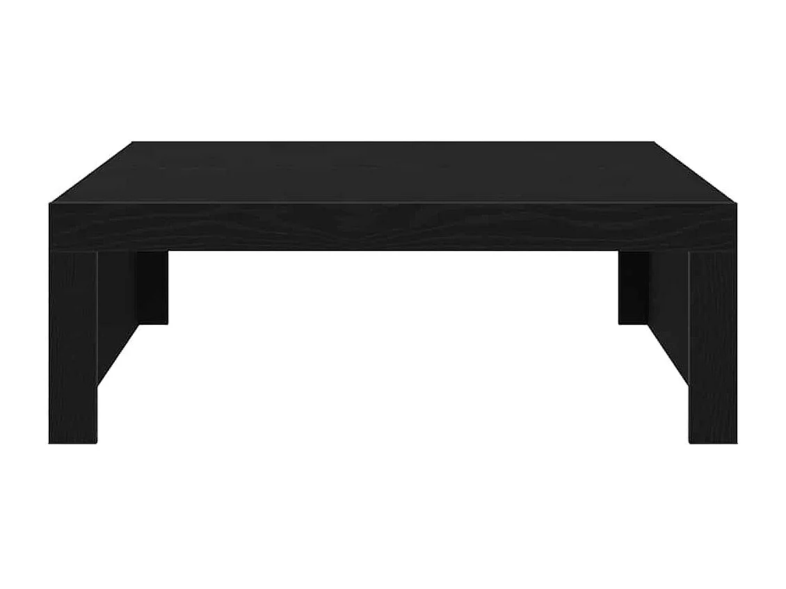 Mesa de centro Carvalho preto 100 x 100 x 35 cm