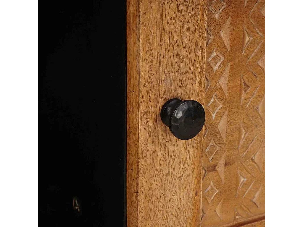 Mesa de Café con estante Marrón claro 80 x 50 x 40 cm