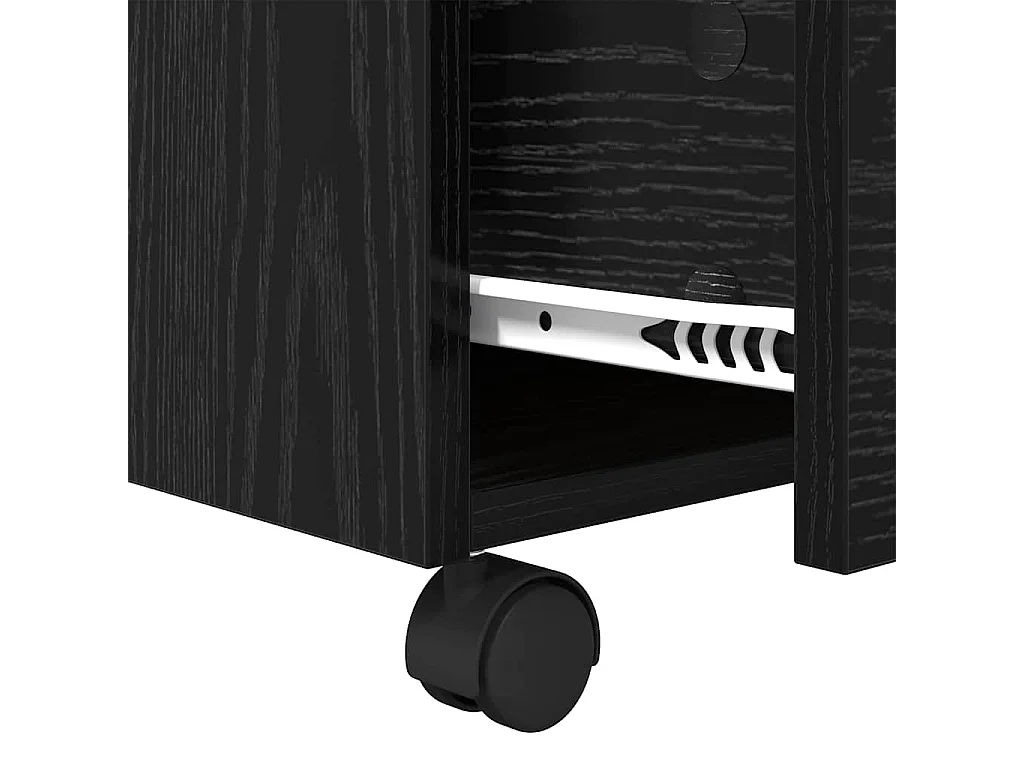 Table basse Chêne noir 55 x 55 x 45 cm Bois d'ingénierie