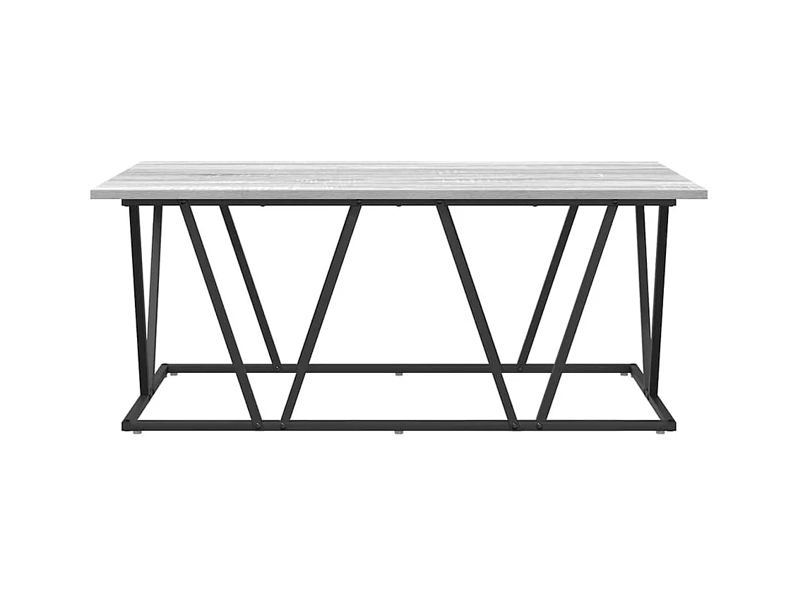 Table basse Sonoma gris 100 x 50 x 40 cm