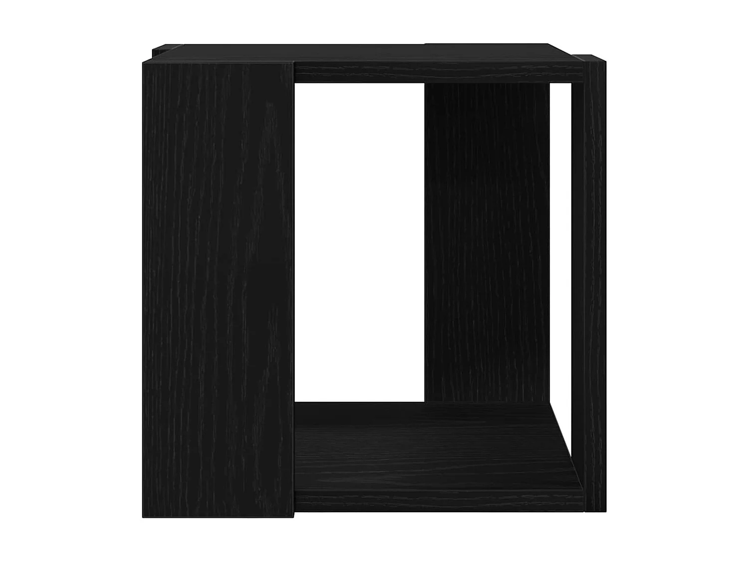 Table basse Chêne noir 32 x 32 x 30 cm Bois d'ingénierie