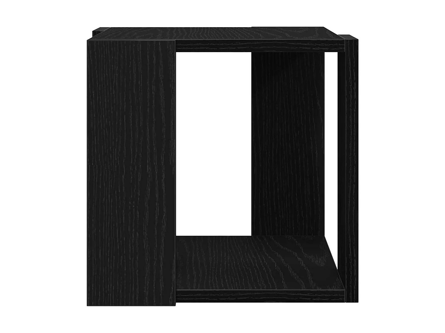 Table basse Chêne noir 32 x 32 x 30 cm Bois d'ingénierie