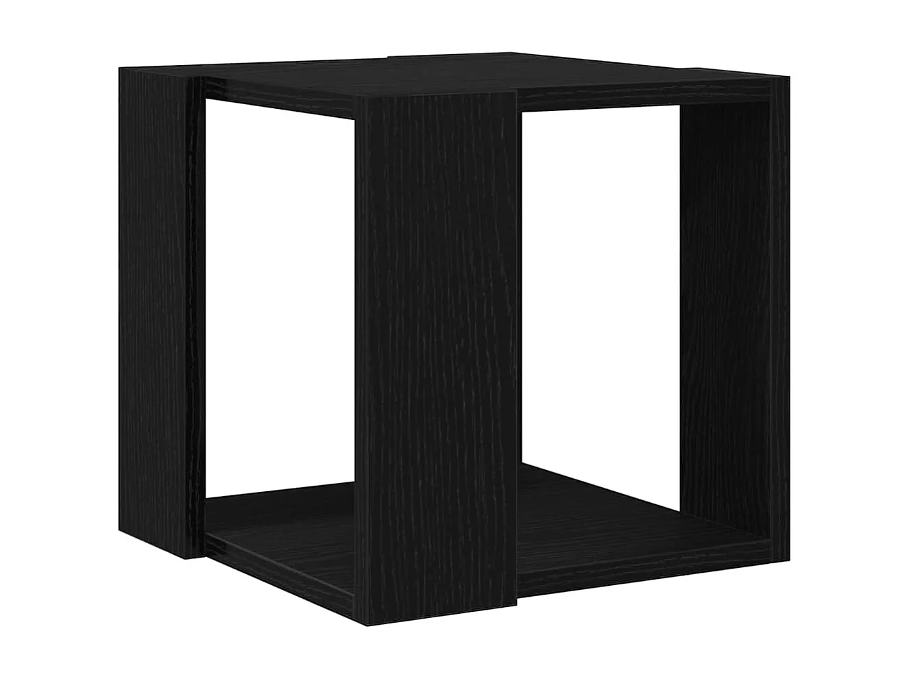 Table basse Chêne noir 32 x 32 x 30 cm Bois d'ingénierie