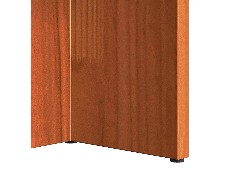 Mesa de Café Marrón cera 80 x 39.5 x 35 cm