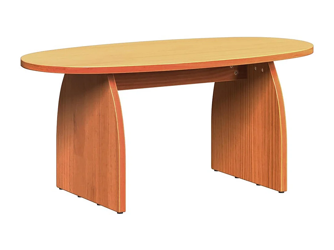 Table basse Marron cire