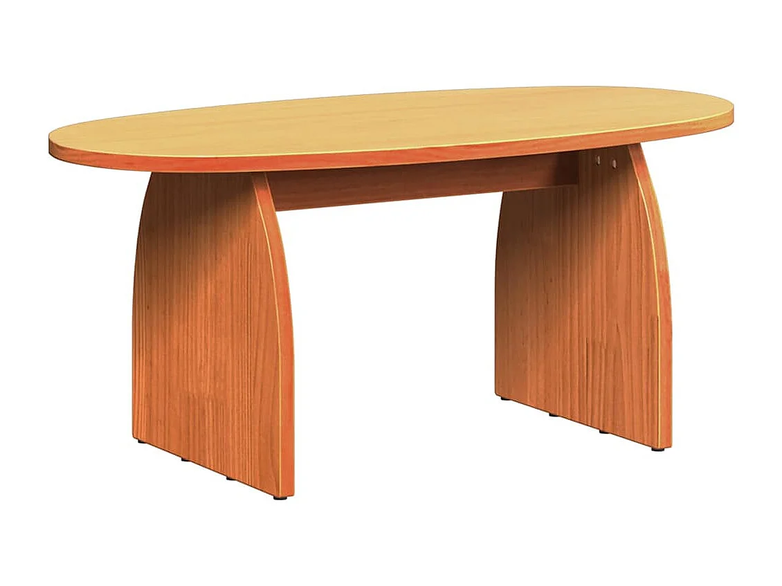 Table basse Marron cire