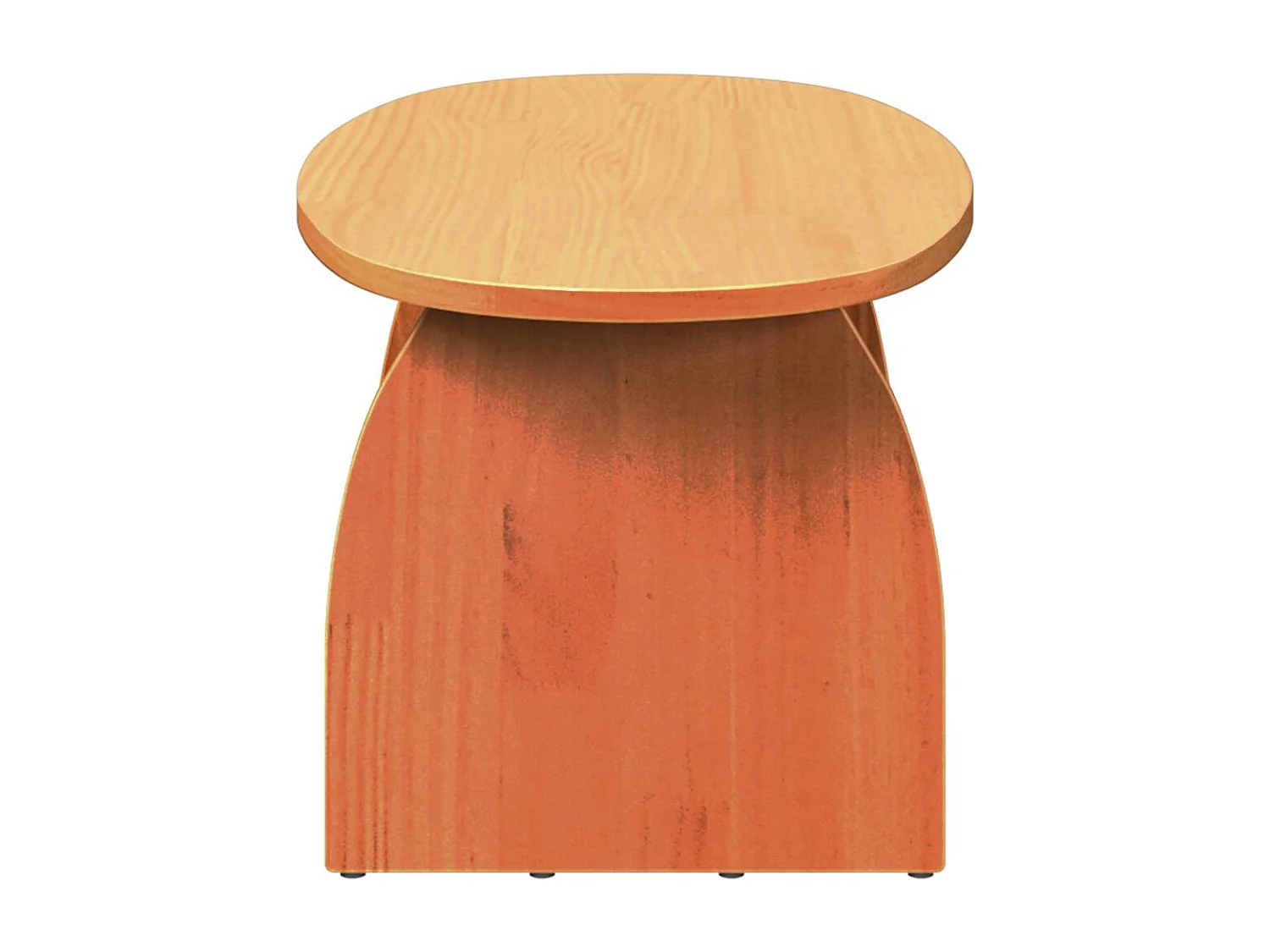 Mesa de Café Marrón cera