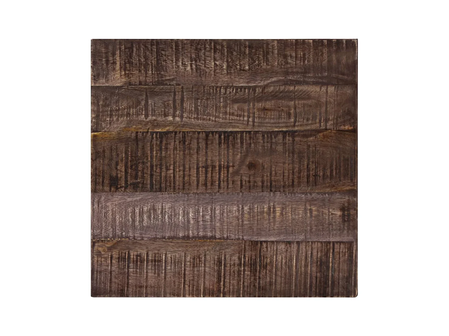 Salontafel 50x50x35 cm massief mangohout