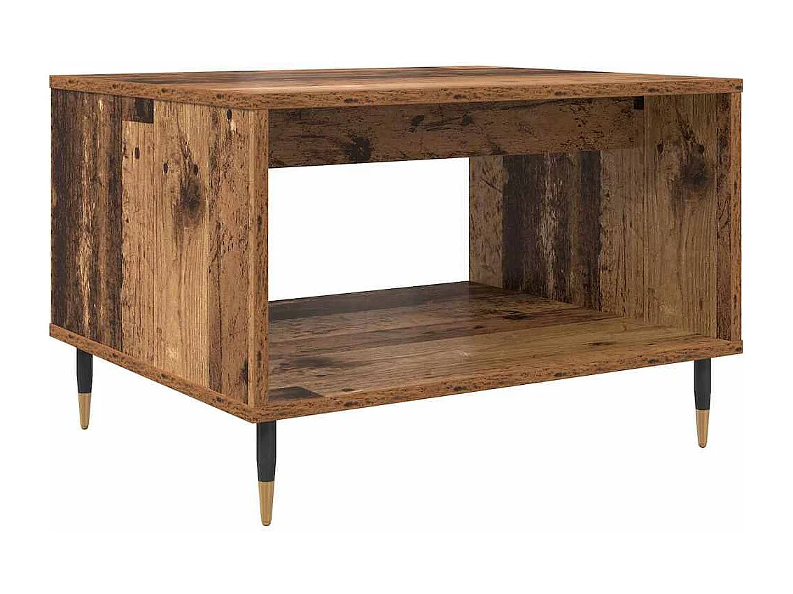 Table basse Bois ancien 60 x 50 x 40 cm Bois d'ingénierie