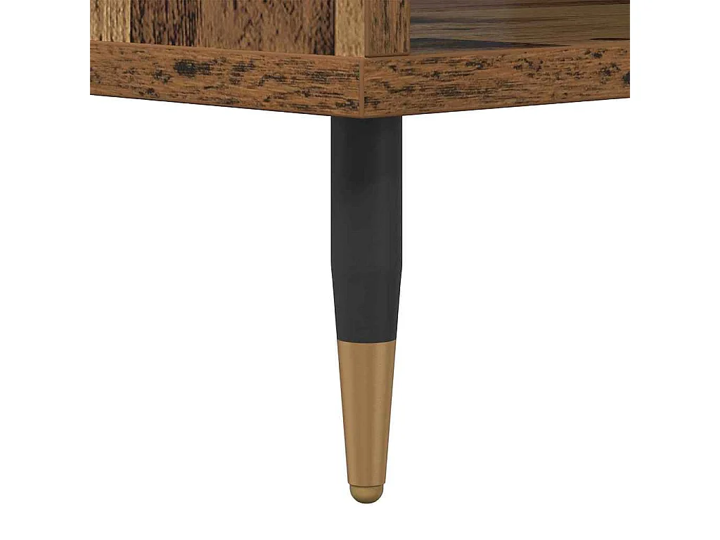 Table basse Bois ancien 60 x 50 x 40 cm Bois d'ingénierie