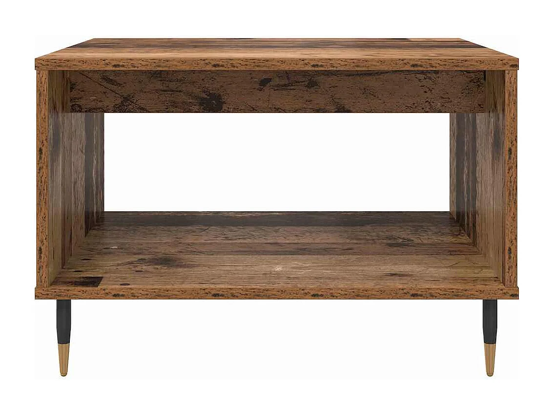 Table basse Bois ancien 60 x 50 x 40 cm Bois d'ingénierie