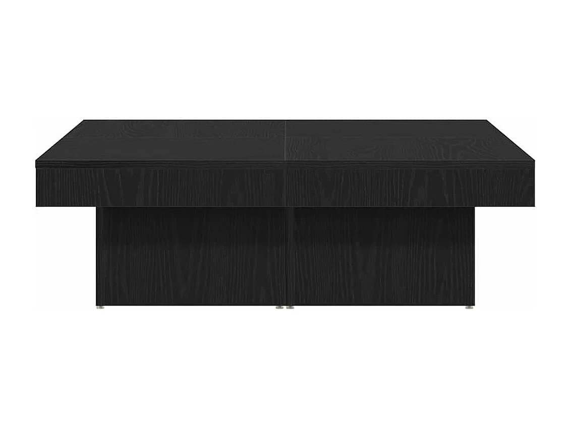 Mesa de centro Carvalho preto 90 x 90 x 28 cm