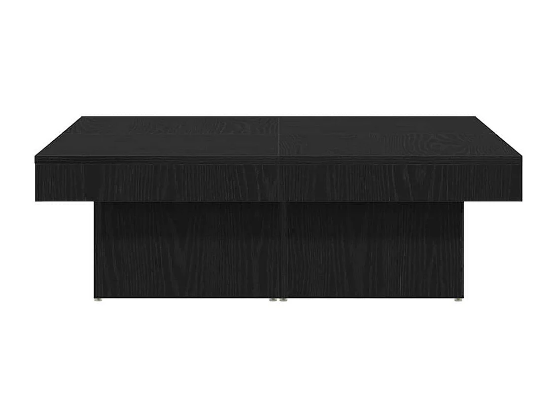 Mesa de centro Carvalho preto 90 x 90 x 28 cm