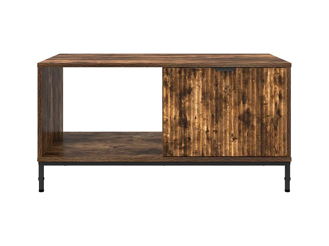 Mesa de Café Roble ahumado 90 x 49 x 46 cm Madera contrachapada
