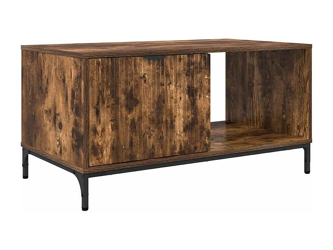 Mesa de Café Roble ahumado 90 x 49 x 46 cm Madera contrachapada