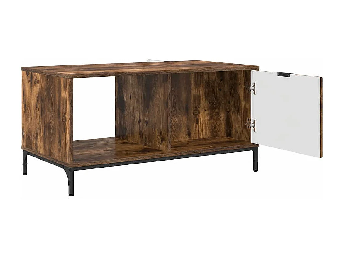 Mesa de Café Roble ahumado 90 x 49 x 46 cm Madera contrachapada