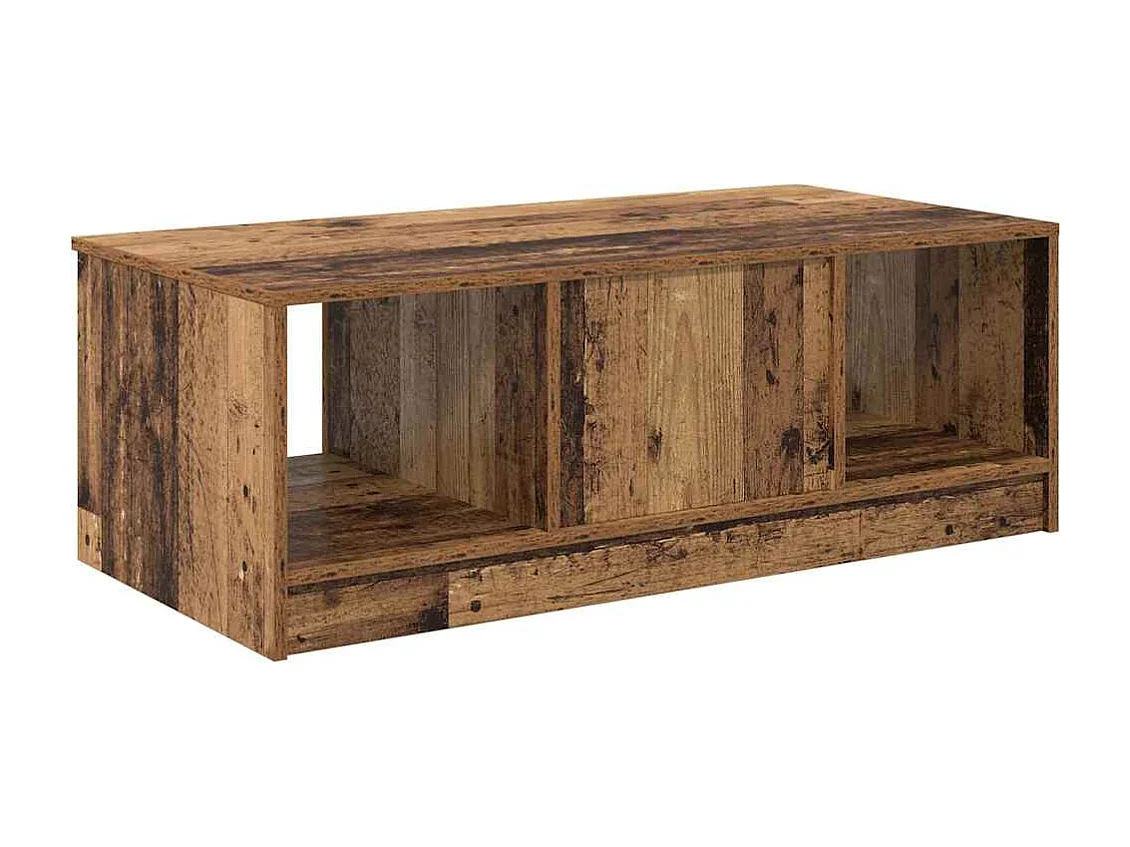 Table basse Bois ancien 100 x 50 x 36 cm Bois d'ingénierie