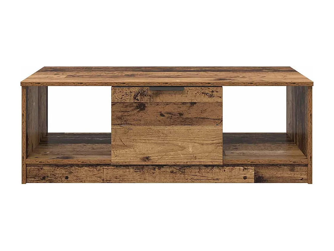 Table basse Bois ancien 100 x 50 x 36 cm Bois d'ingénierie