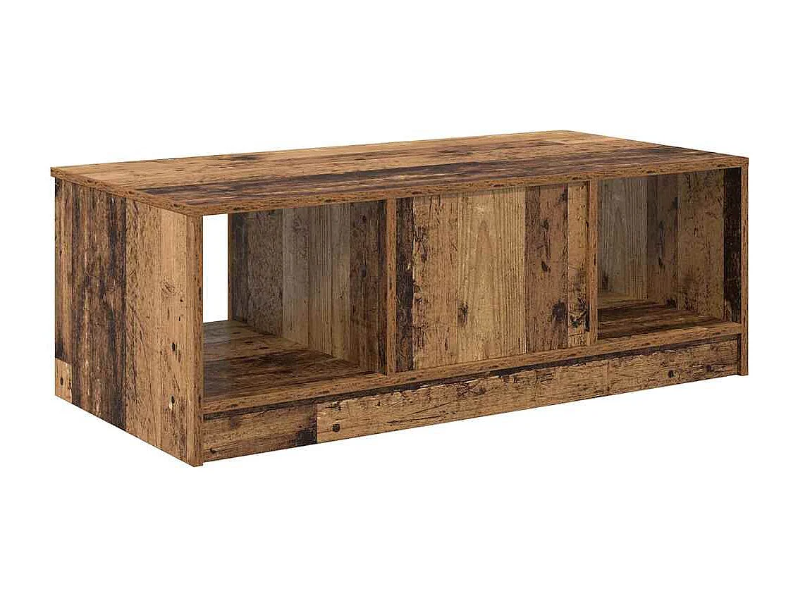 Table basse Bois ancien 100 x 50 x 36 cm Bois d'ingénierie