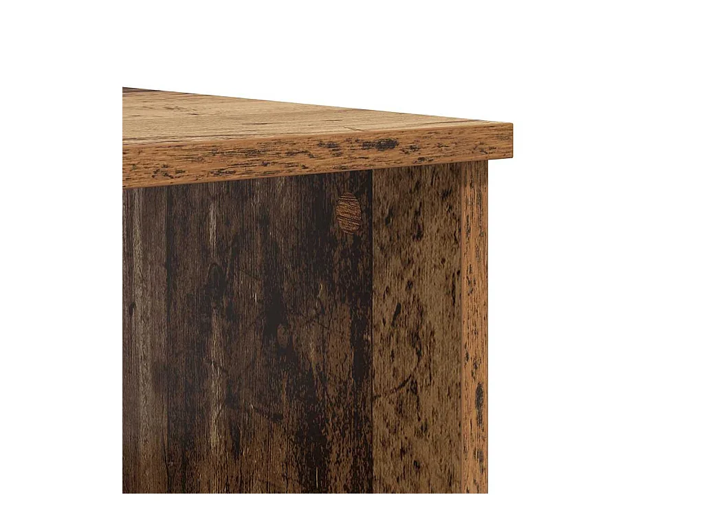 Salontafel Oud hout 100 x 50 x 36 cm Bewerkt hout