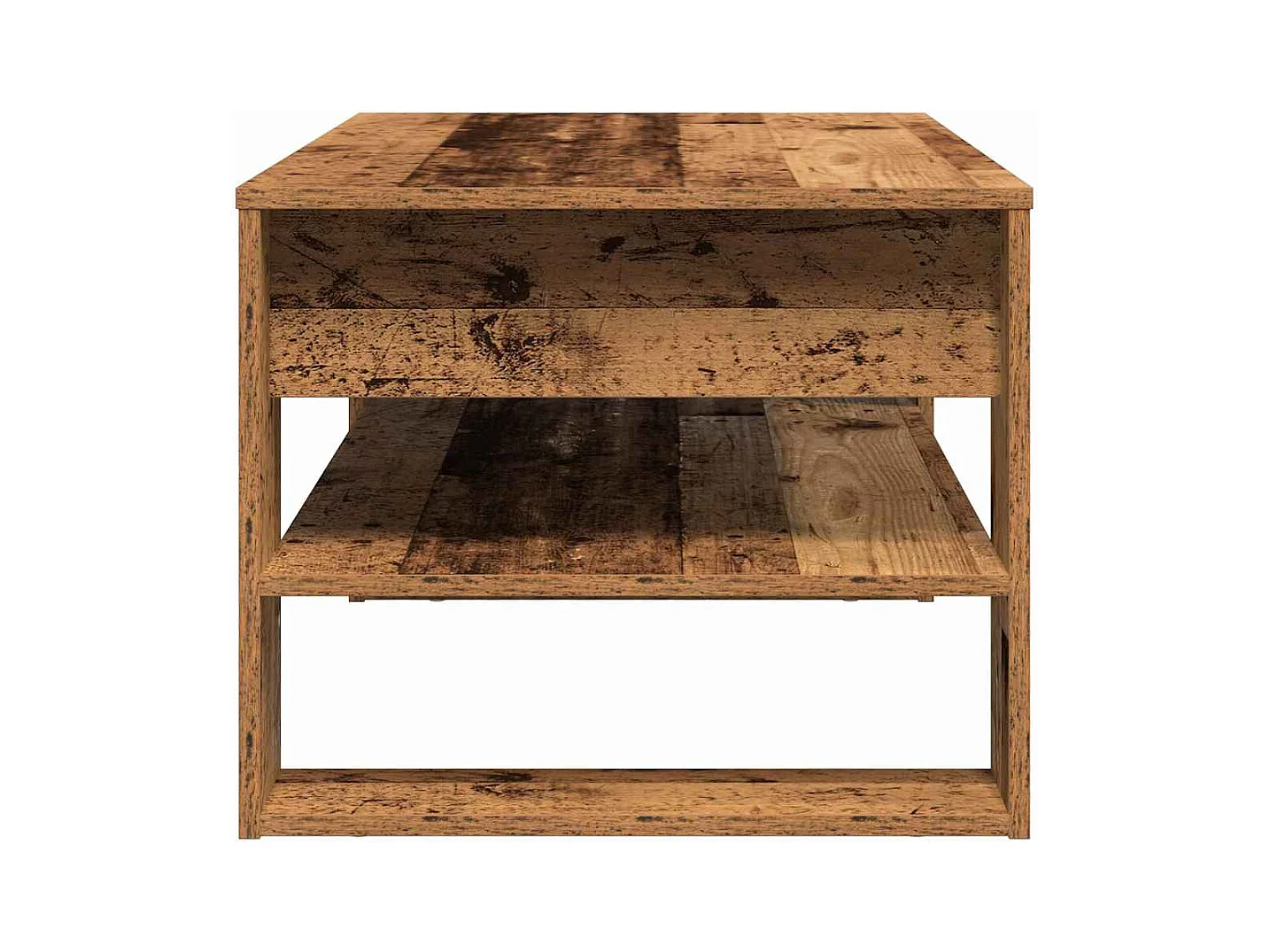 Table basse Bois ancien 102 x 55 x 45 cm Bois d'ingénierie