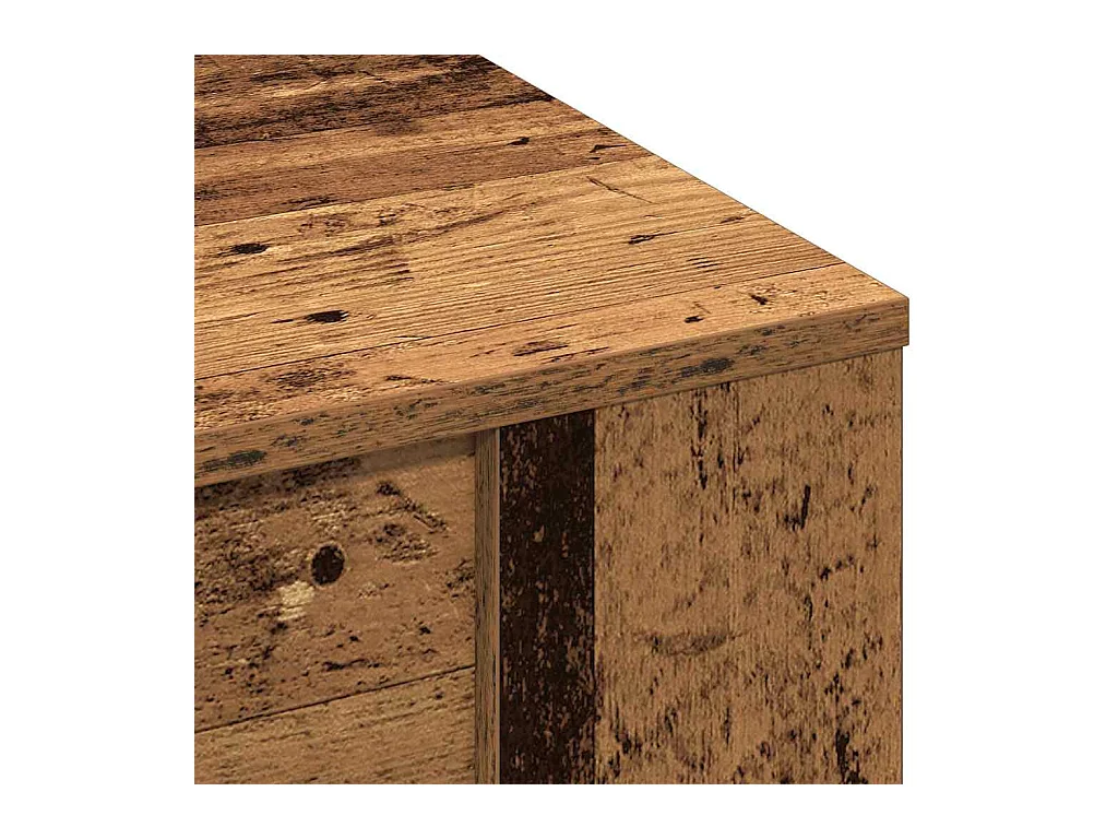 Table basse Bois ancien 102 x 55 x 45 cm Bois d'ingénierie