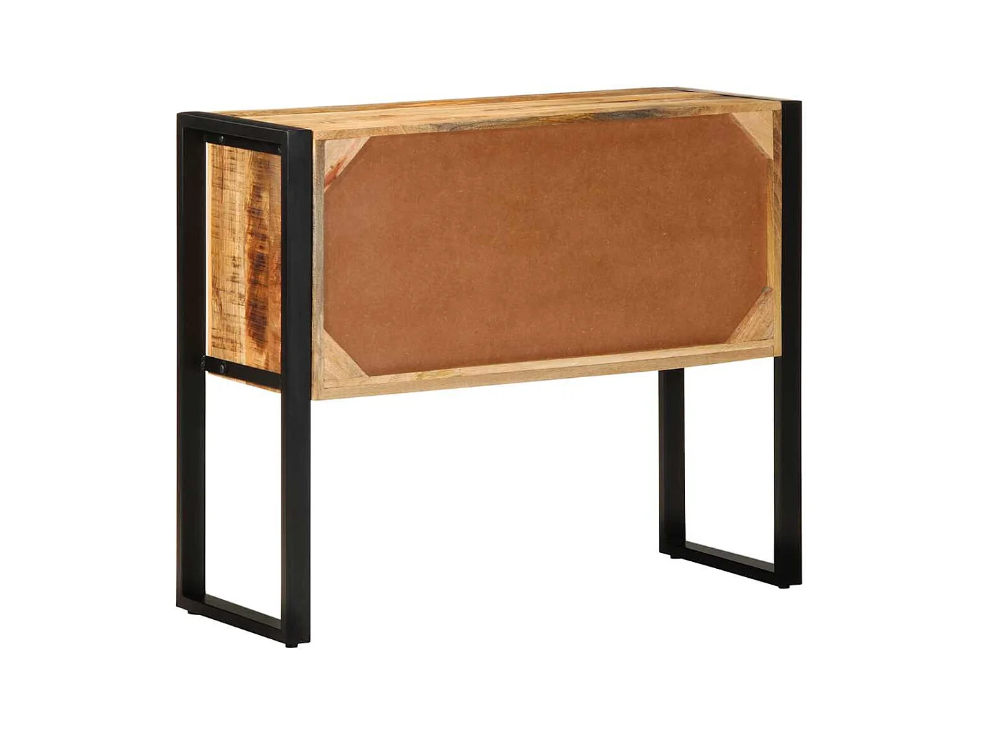 Mueble consola madera maciza de mango 90x35x75 cm