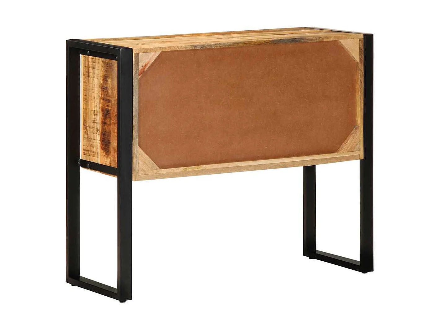 Table basse 90x35x75 cm bois de manguier massif brut