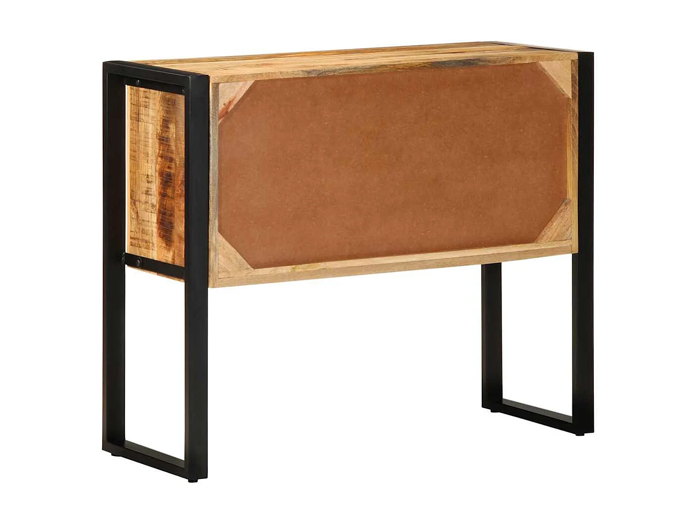 Table basse 90x35x75 cm bois de manguier massif brut