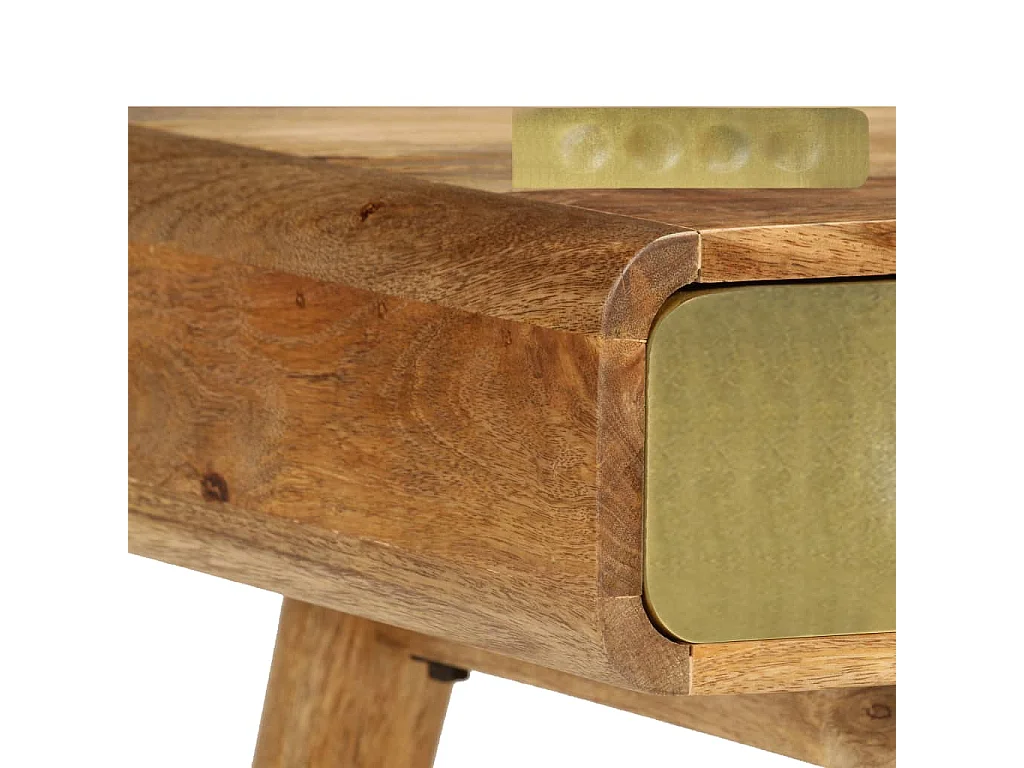 Table basse Bois de manguier massif 90x50x40 cm