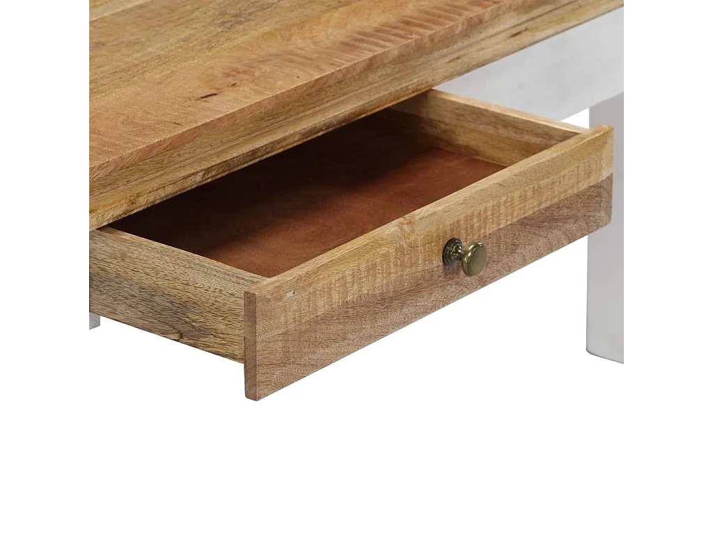 Salontafel 110x50x40 cm massief mangohout