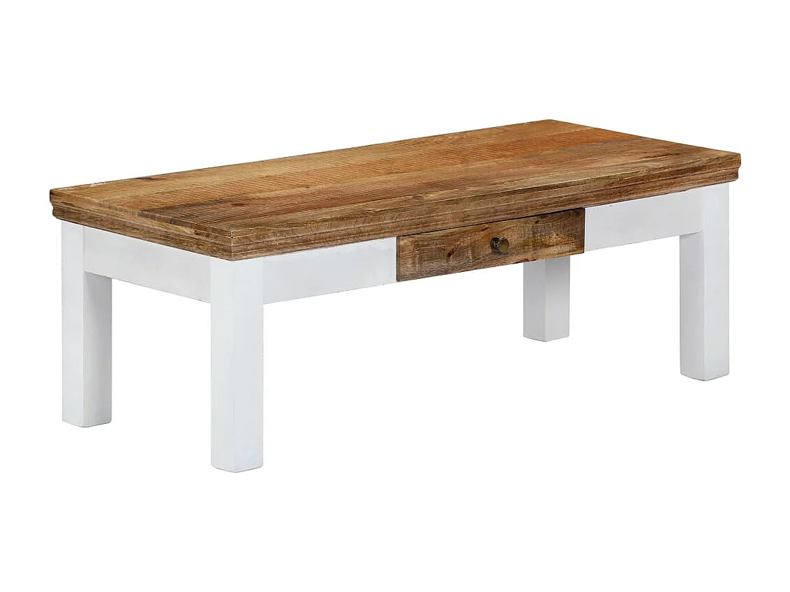 Salontafel 110x50x40 cm massief mangohout