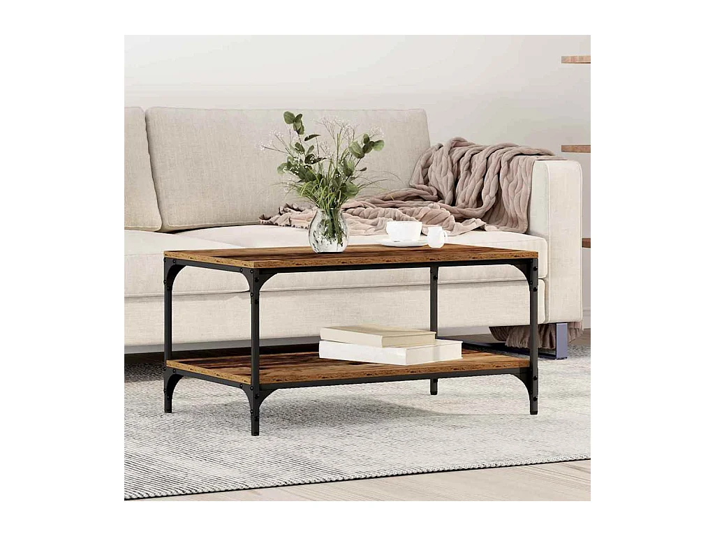 Mesa de centro Madeira antiga 80 x 50 x 40 cm