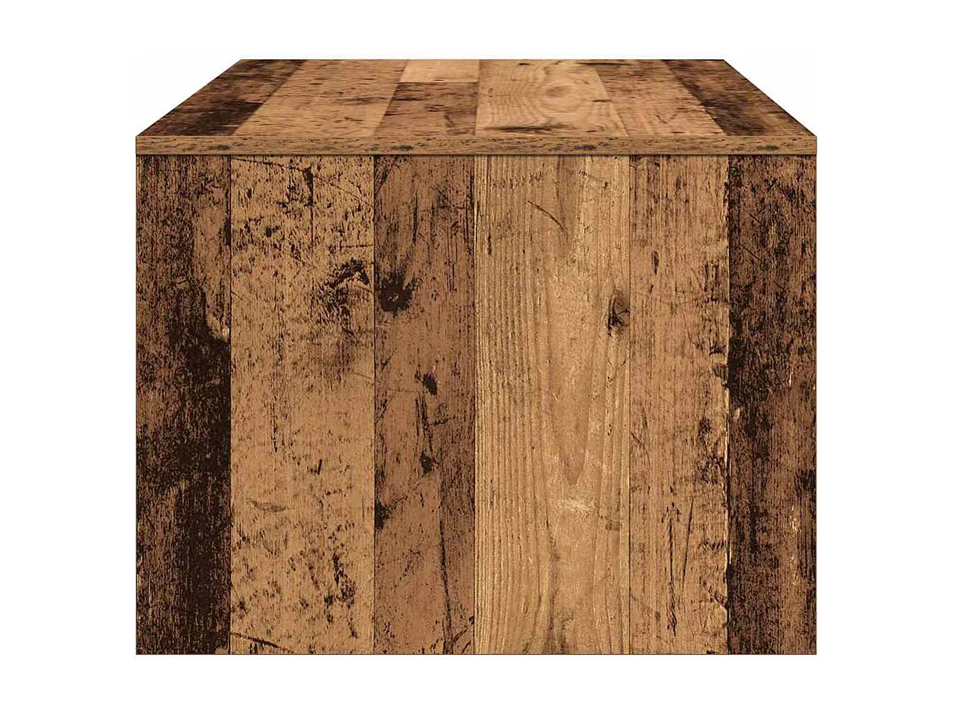 Table basse Bois ancien 102 x 55 x 43.5 cm Bois d'ingénierie