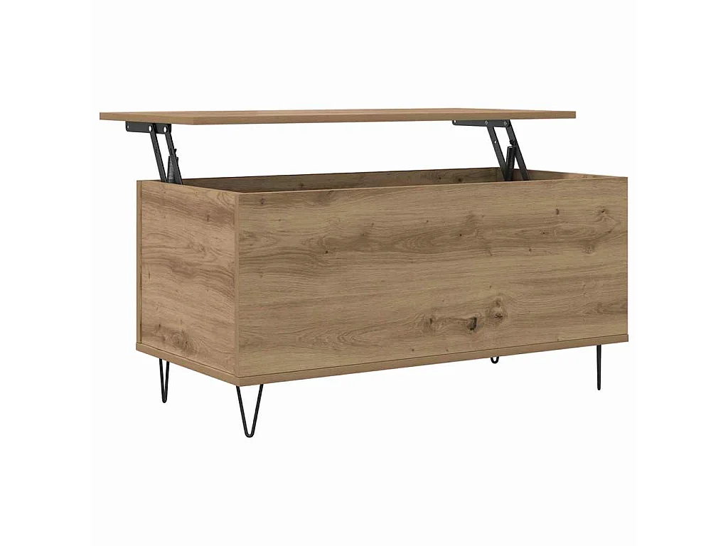 Mesa de Café Roble artisan 90 x 44.5 x 45 cm