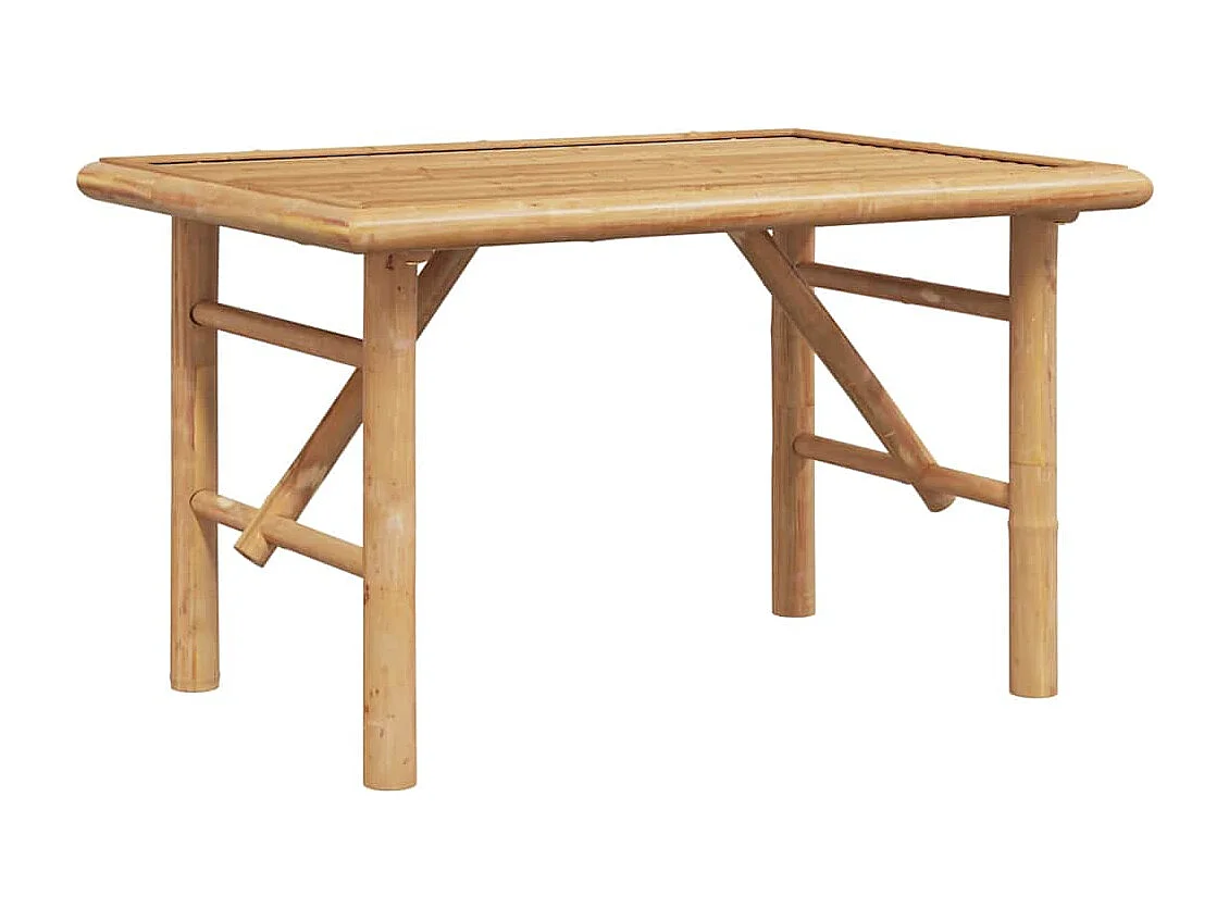 Mesa de Café Marrón 70 x 40 x 36 cm Bambú