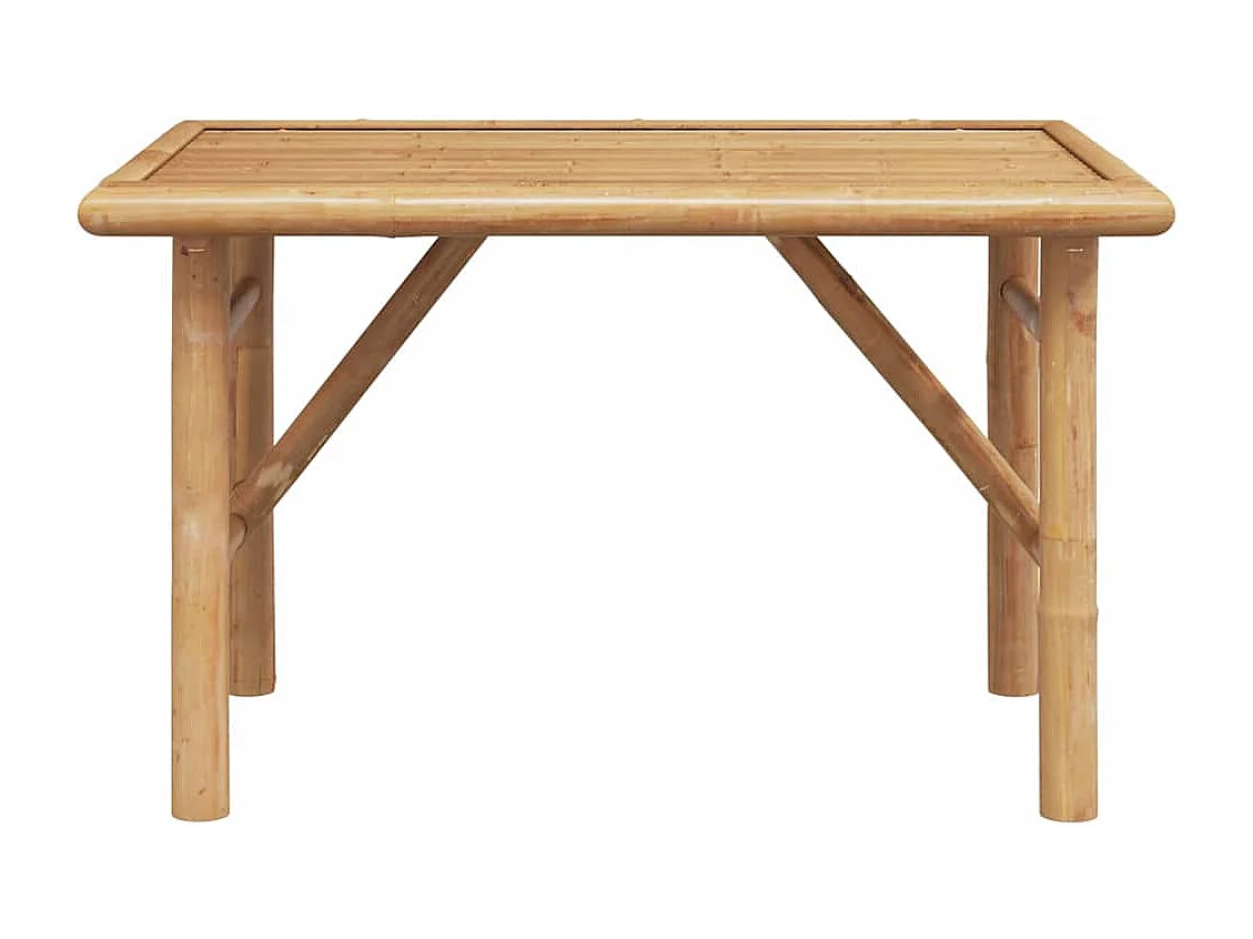 Mesa de Café Marrón 70 x 40 x 36 cm Bambú