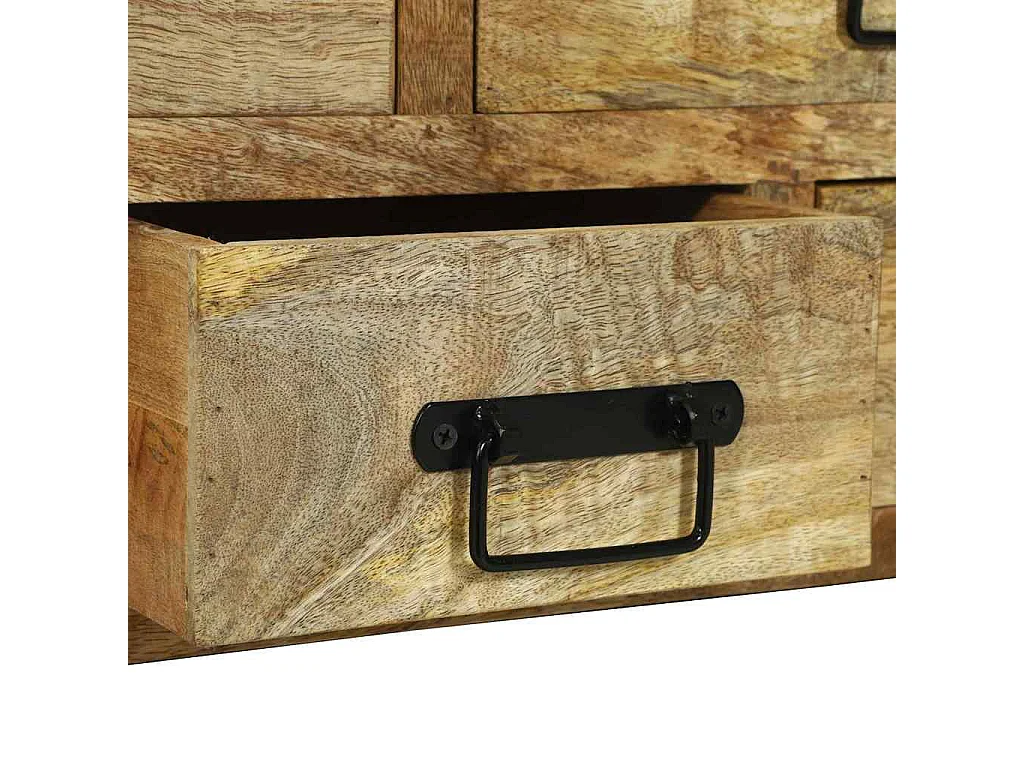 Table basse Marron 90 x 50 x 38 cm Bois de manguier brut massif