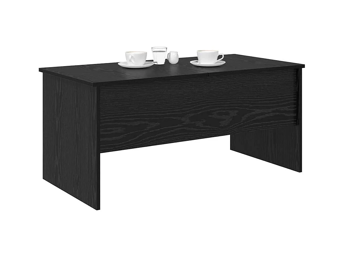 Mesa de centro Carvalho preto 102 x 50,5 x 46,5 cm