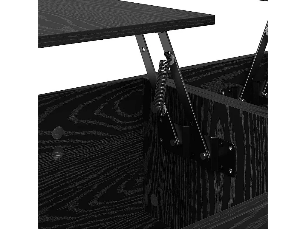 Mesa de centro Carvalho preto 102 x 50,5 x 46,5 cm
