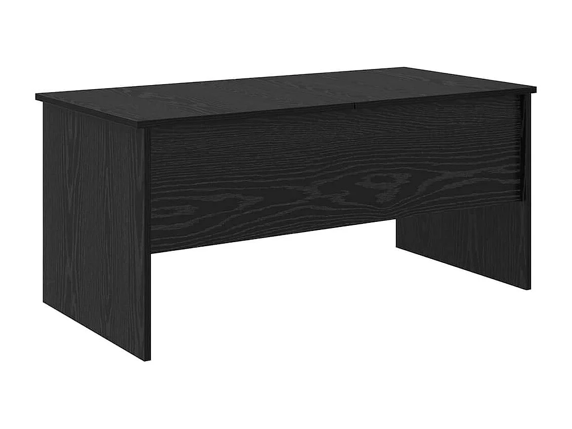 Table basse Chêne noir 102 x 50,5 x 46,5 cm Bois d'ingénierie