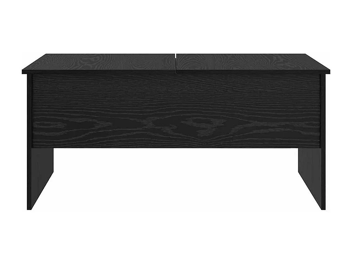 Table basse Chêne noir 102 x 50,5 x 46,5 cm Bois d'ingénierie