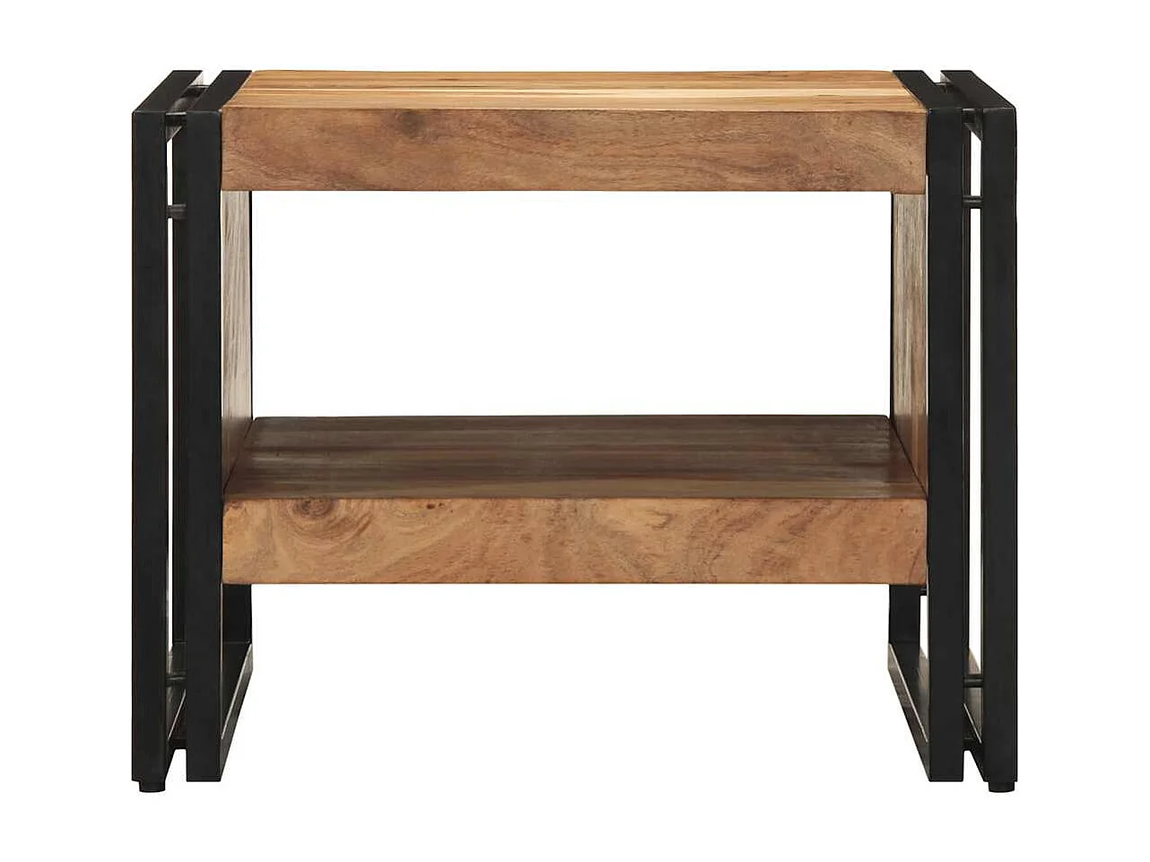 Table basse 50x50x38 cm bois massif acacia